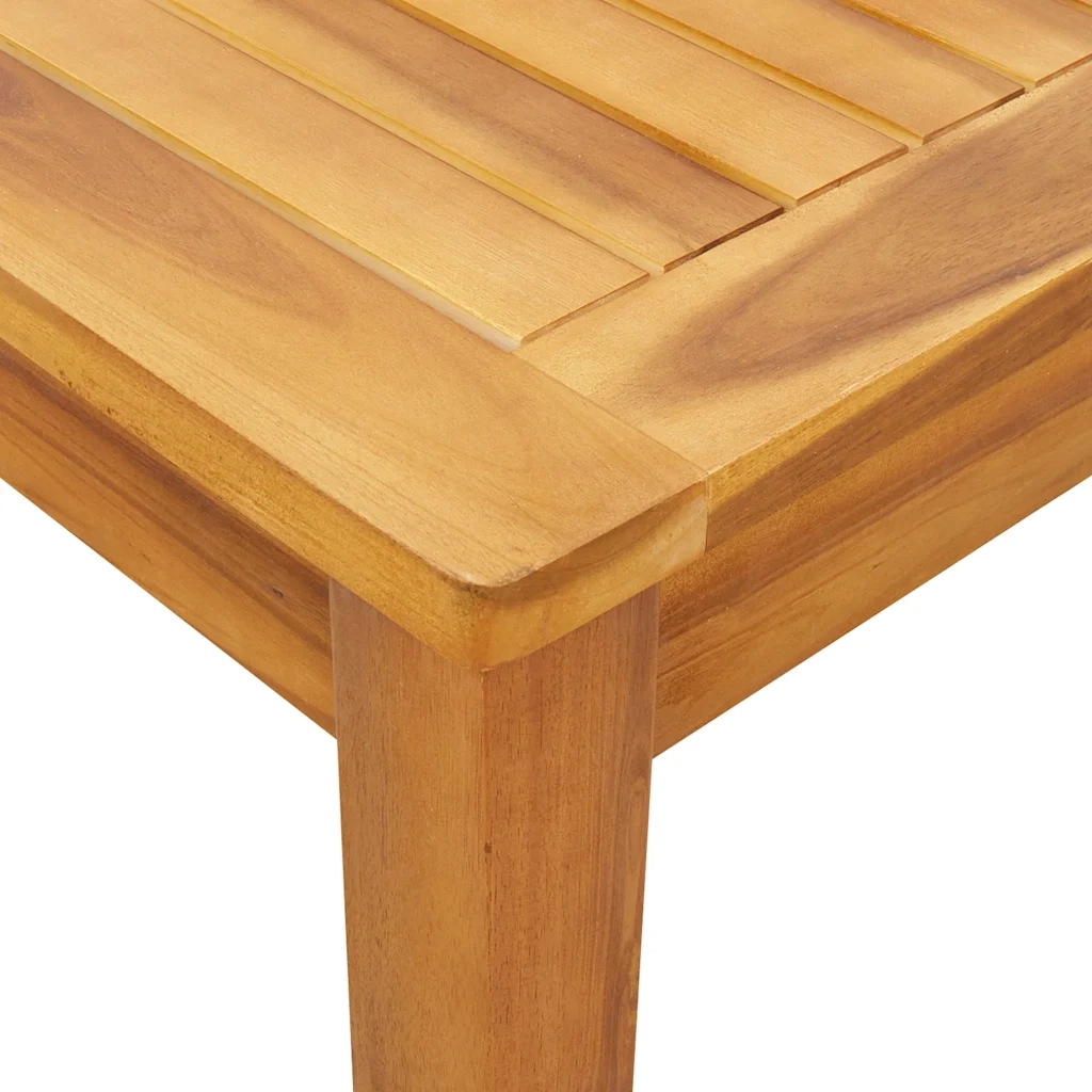 Tavolo da Pranzo da Giardino 180x90x75 cm Legno Massello Acacia 366371