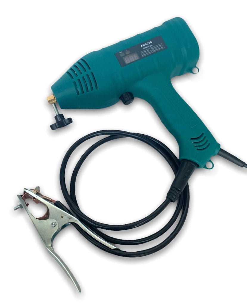 Pistola Saldatrice Portatile ad Arco con Display Digitale per Elettrodo da 200A