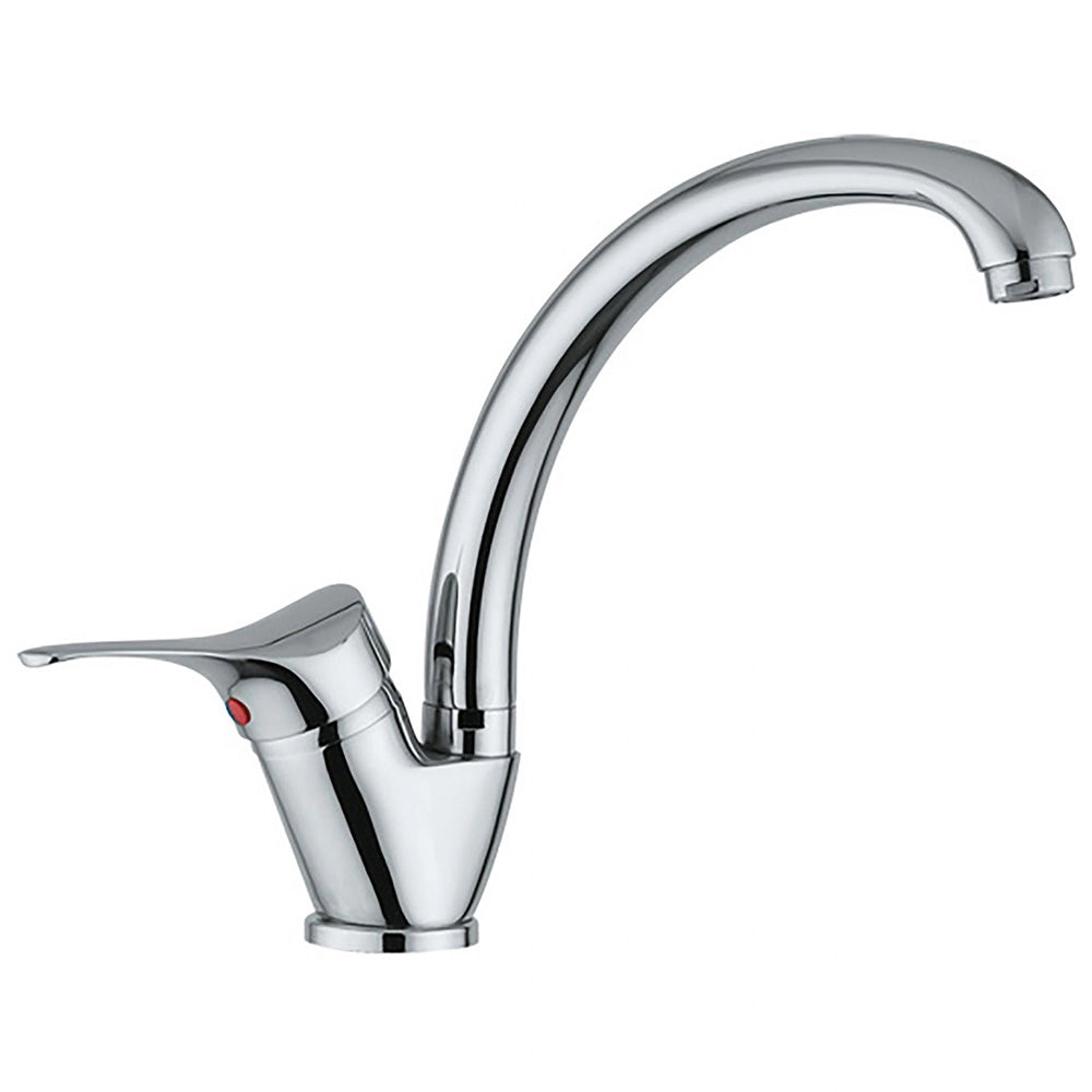 Miscelatore lavello cucina canna serie sei rubinetteria