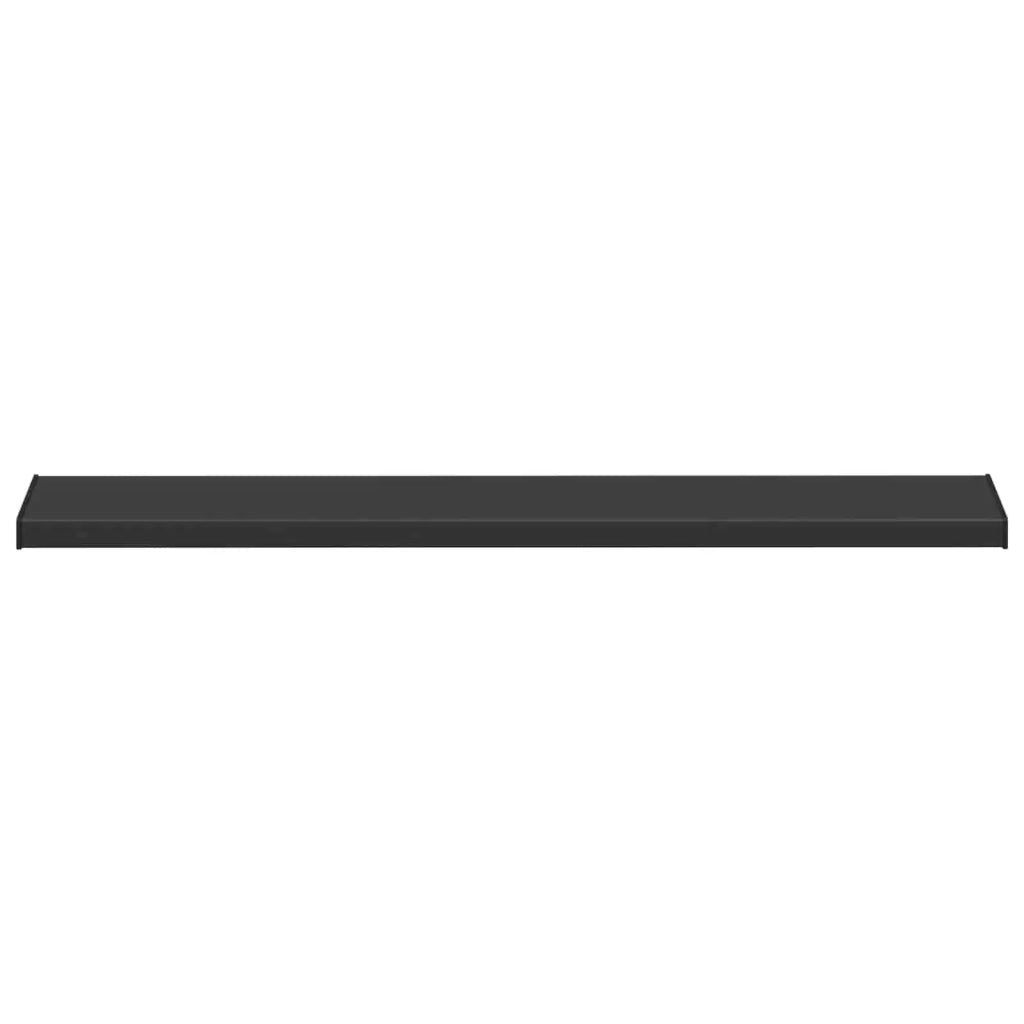 Soglia della Finestra Nero con Venature del Legno PVC CFW2210793