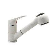 Miscelatore monocomando lavello con doccetta estraibile avena SALERNO3