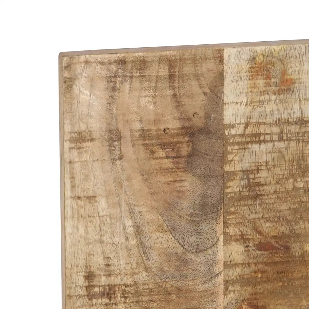 Testiera 200 cm in Legno Massello di Mango Grezzo 4017515