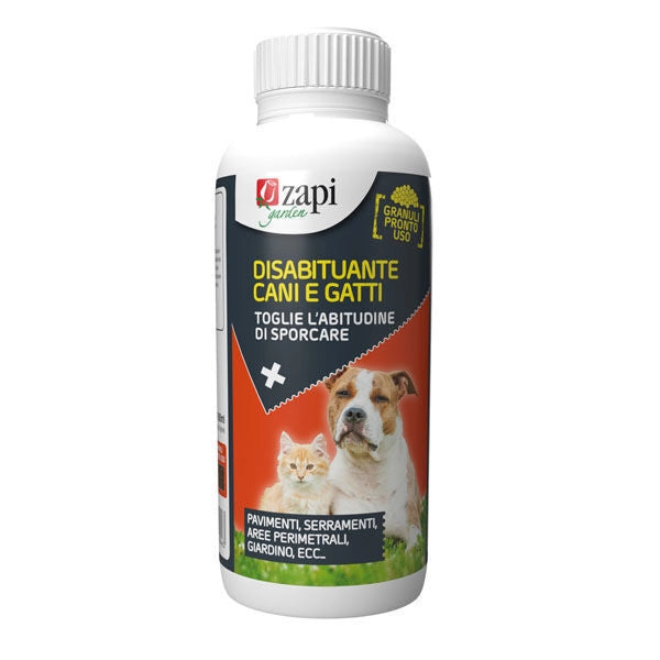 Zapi Disabituante Granulare Cani e Gatti 1 lt Repellente Pronto Uso Azione Rapida e Persistente