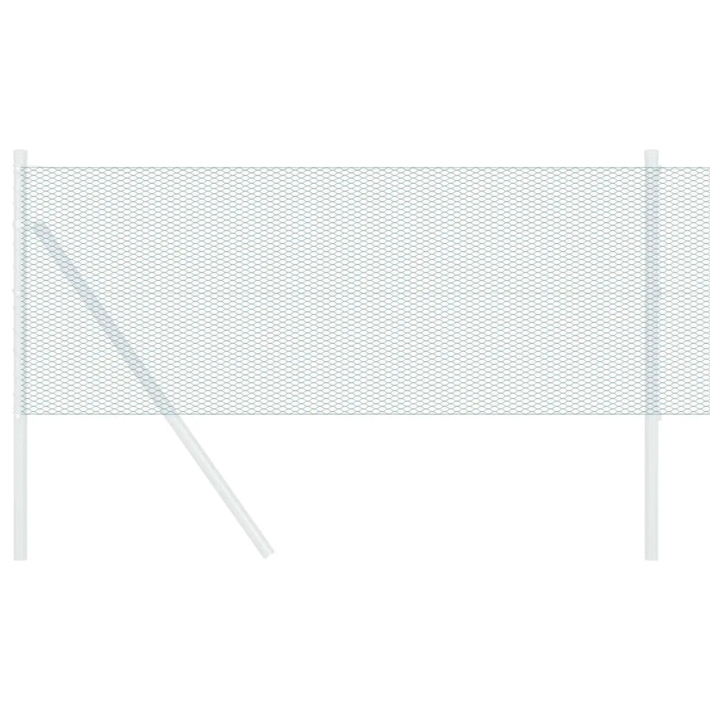 Recinzione Esagonale Verde 0,6 x 10 m PVC 42005338