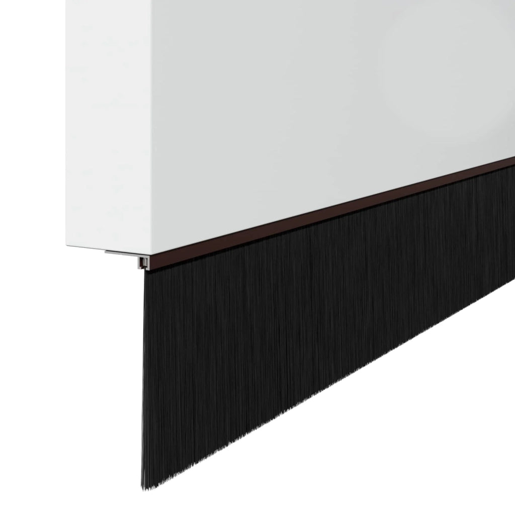 Spazzole per porte a vite 12 pcs Marrone 100 cm 42019461