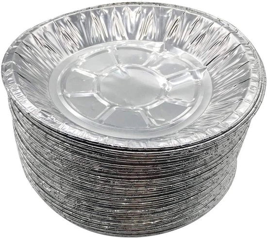 Folie per piatti da 9 pollici - 50 pezzi/set - Forme da torta per torte e quiche