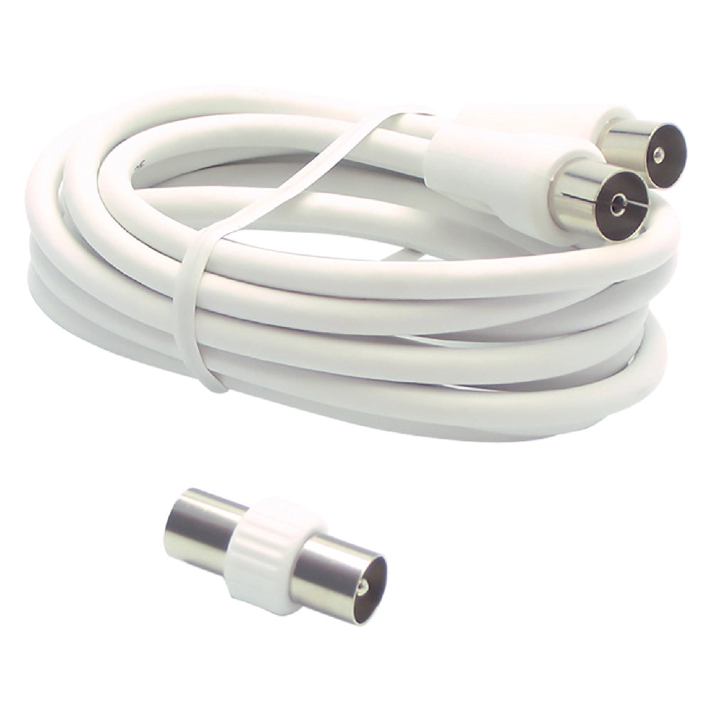 PROLUNGA PER COLLEGAMENTI TV mt. 3 - colore bianco  - METRONIC