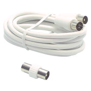 PROLUNGA PER COLLEGAMENTI TV mt. 3 - colore bianco  - METRONIC
