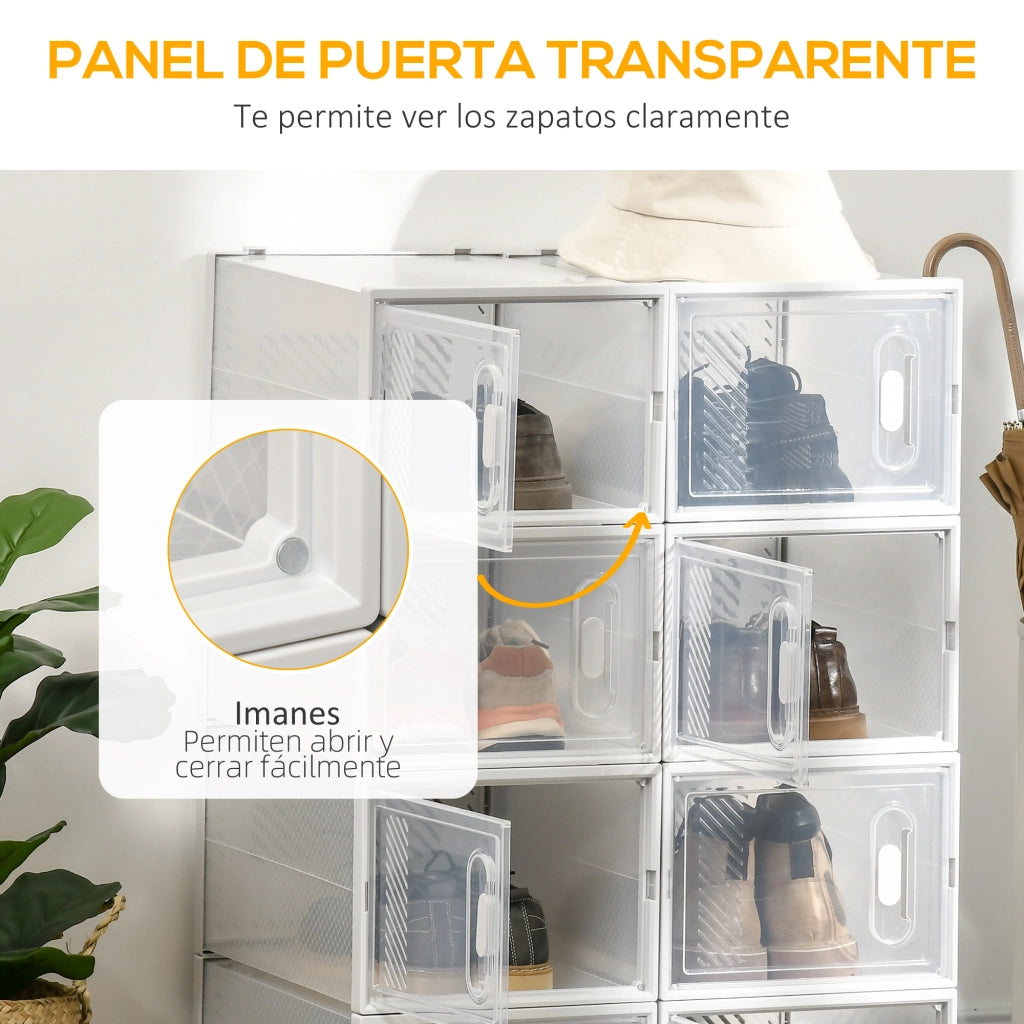 Armadio Scarpe Modulare ¨C Minimal ¨C 28x36x21 cm Trasparente