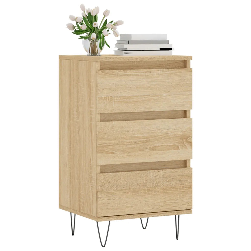 Credenza Rovere Sonoma 40x35x70 cm in Legno Multistrato 831095