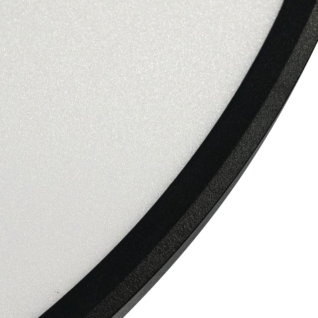 Plafoniera LED 24W 3CCT 2500lm 30x30cm Nera Milagro