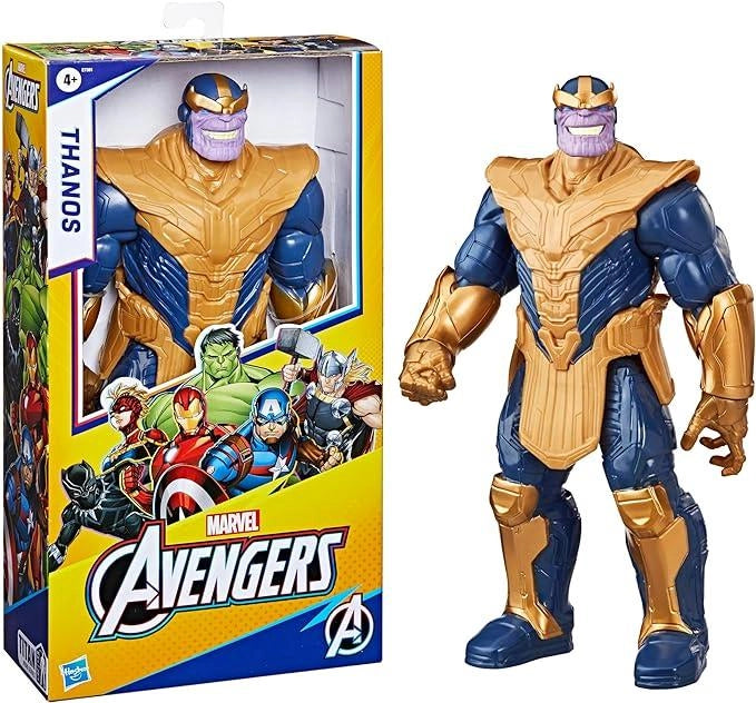 Marvel Avengers Titan Hero Series Blast Gear, Action figure di Thanos (classe Deluxe), di 30 cm, per bambini dai 4 anni