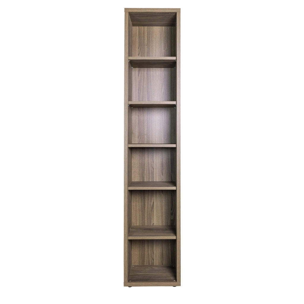 LIBRERIA DAVINCI 44X35,5XH217CM NOCE BRERA
