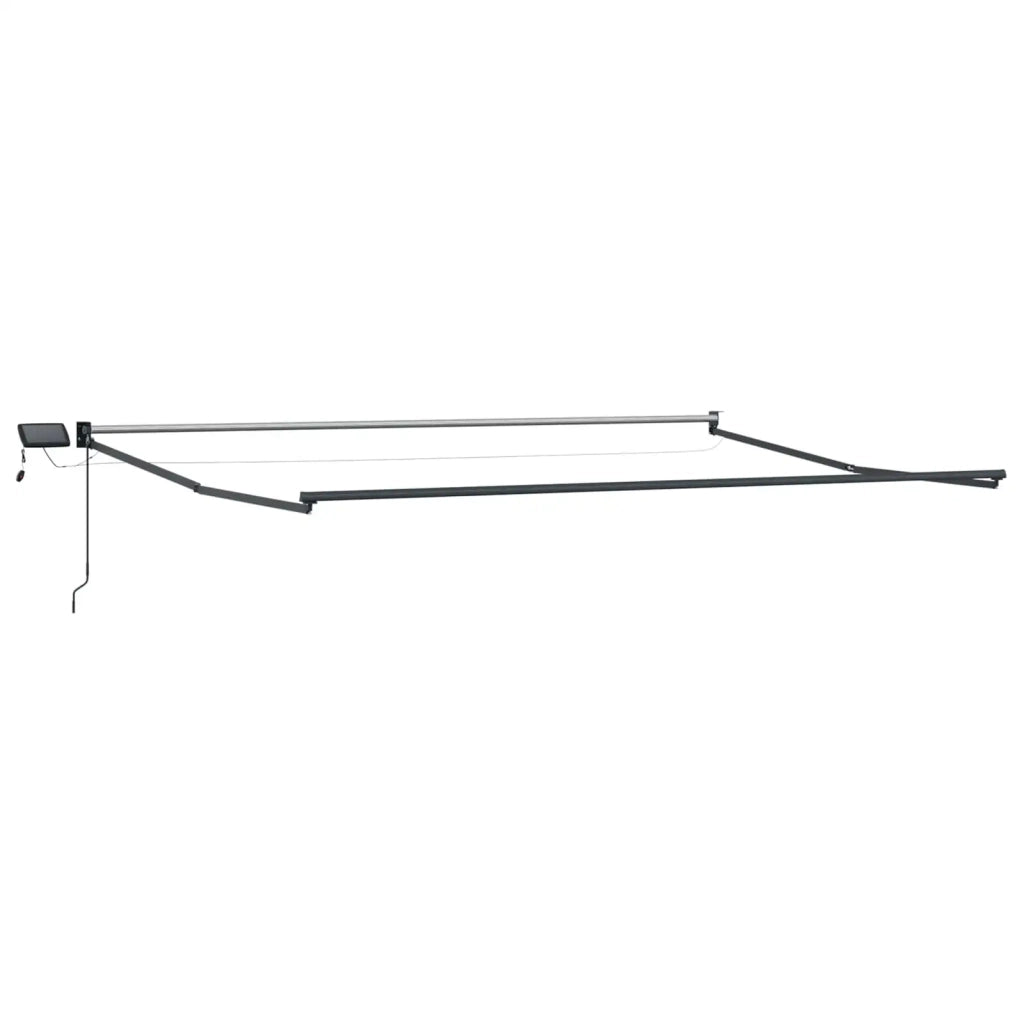 Tenda retrattile manuale con LED Multicolore 4 x 2 m 3419406