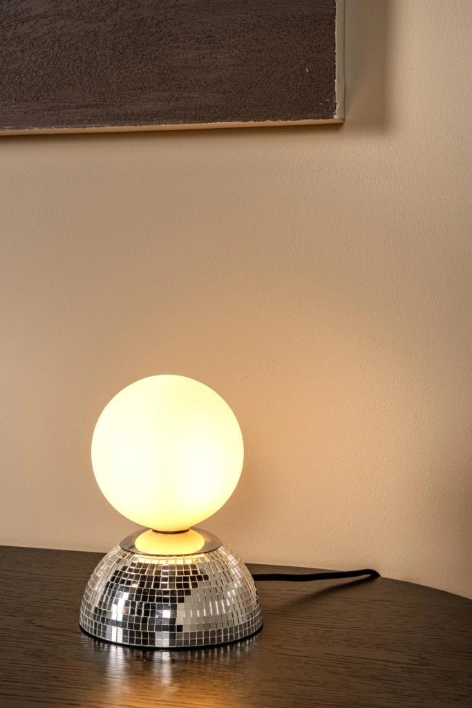 Lampada da tavolo GLITZER 1xG9 cromata Lucide
