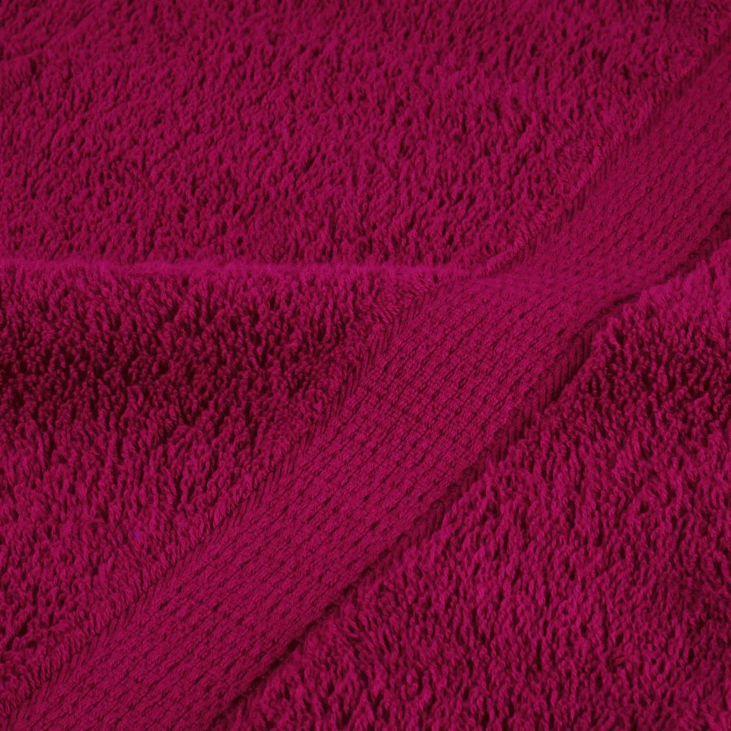 Asciugamani Premium SOLUND 2 pz | Teli per bagno Bordeaux 30x30 cm 600 g/m2