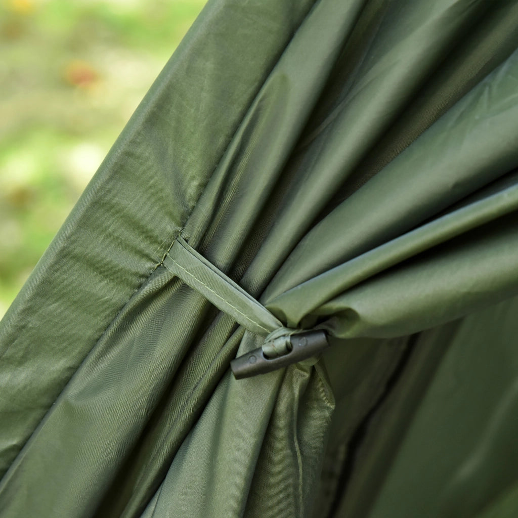 LETTO da campeggio Set da 2 persone 103 x 27 x 36 cm verde con materasso gonfiabile incluso
