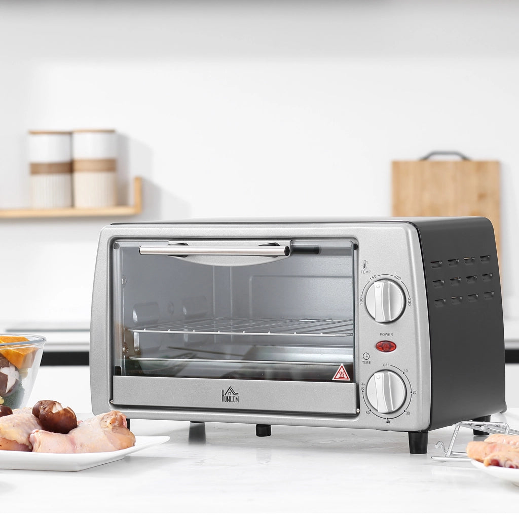 Forno Mini 10L 750W ¨C Minimal ¨C Argento
