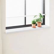 Soglia della Finestra Bianco 120 x 35 x 4,5 cm PVC 42046813