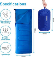 Sacco da letto 200 GSM riempimento e impermeabile - Modello di coperta
