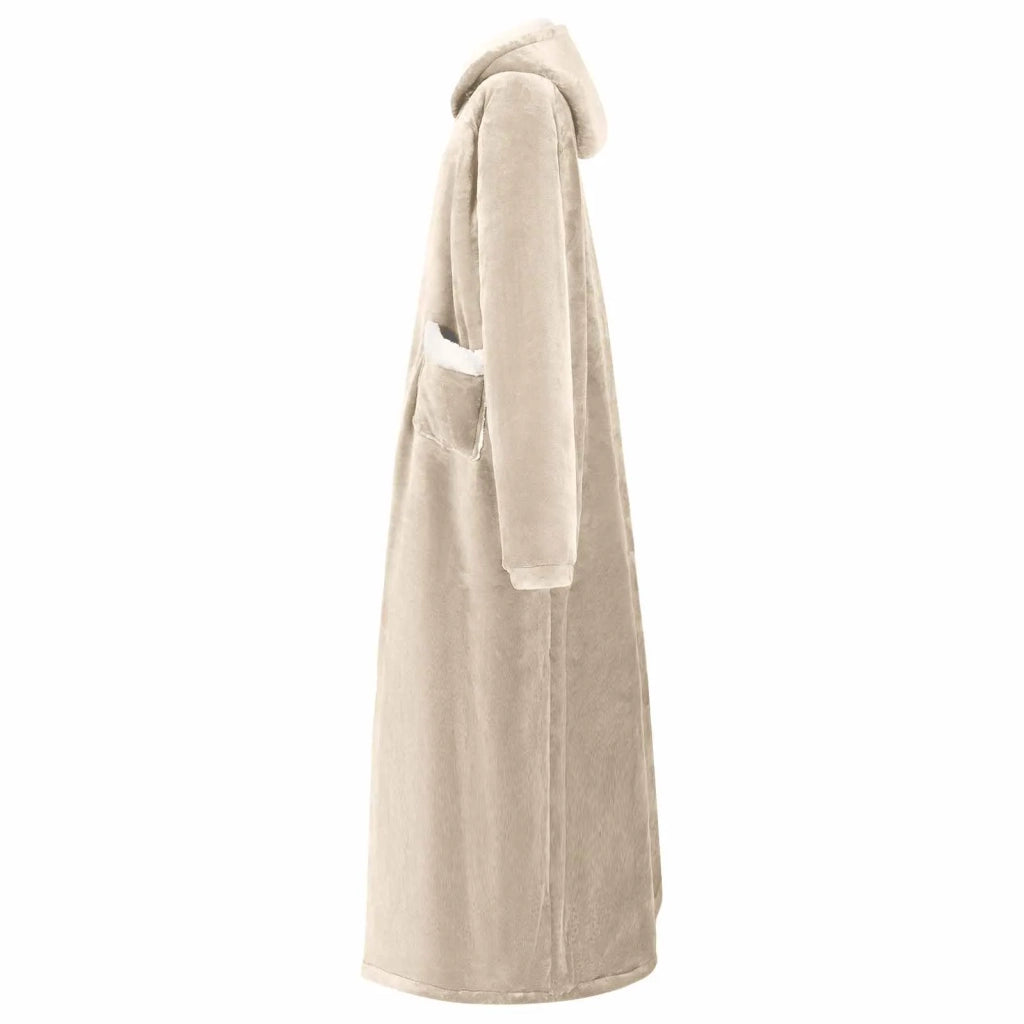 Felpa coperta Beige M Pile e Flanella 42017183