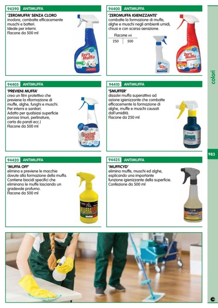 10pz antimuffa smuffer 250+125 ml omaggio cod:ferx.30421