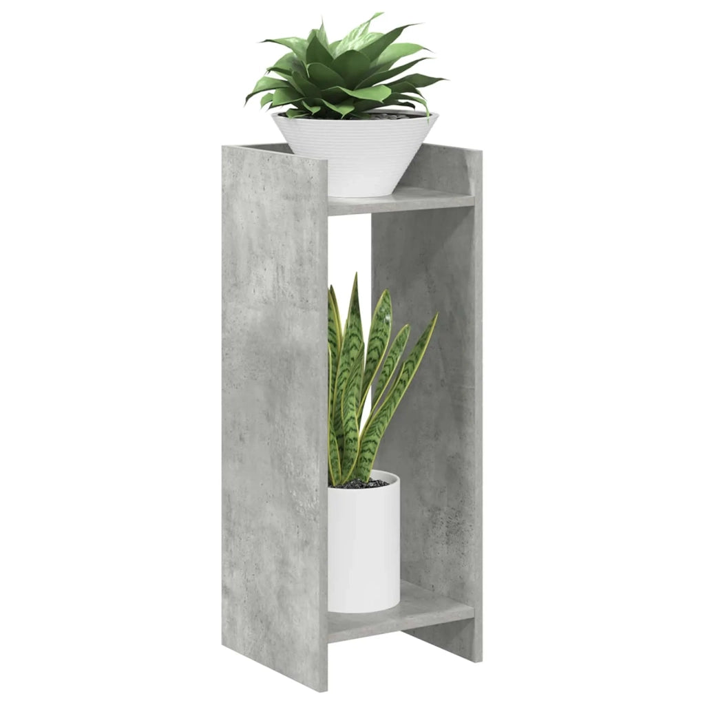 Supporto per piante Grigio Cemento 30 x 30 x 80 cm 899584