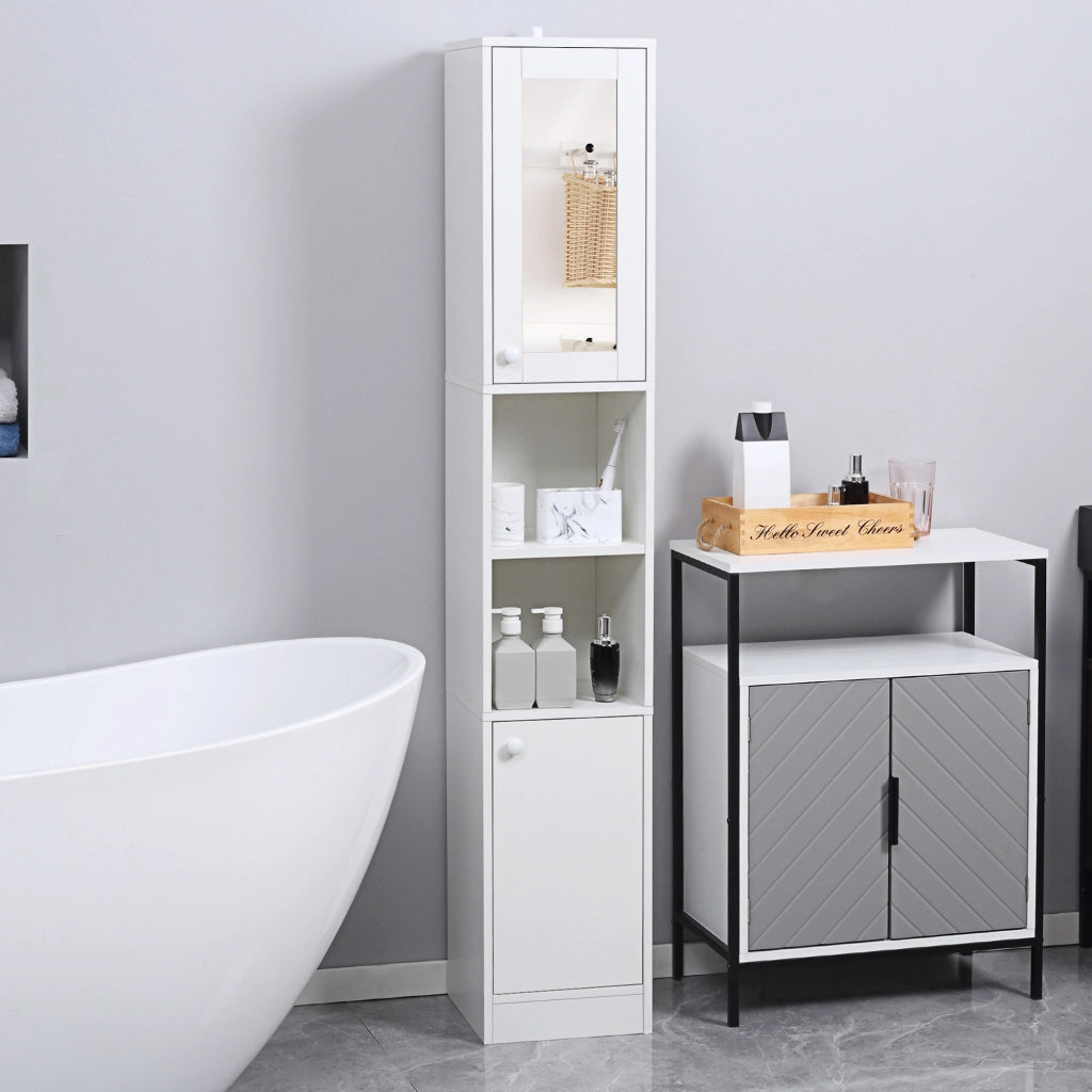 Colonna da bagno ¨C Minimal ¨C bianco 30x28x170 cm
