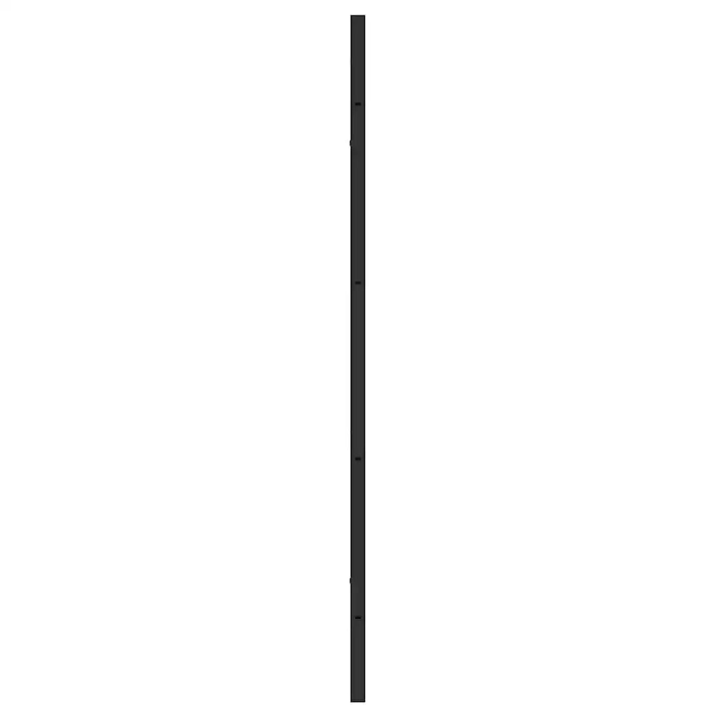 Schermo per Bagno e Doccia Nero 68 x 130 cm Vetro Temperato 42018544