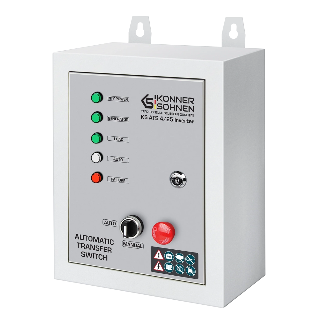 Interruttore di Trasferimento Automatico KS ATS 4/25 Inverter