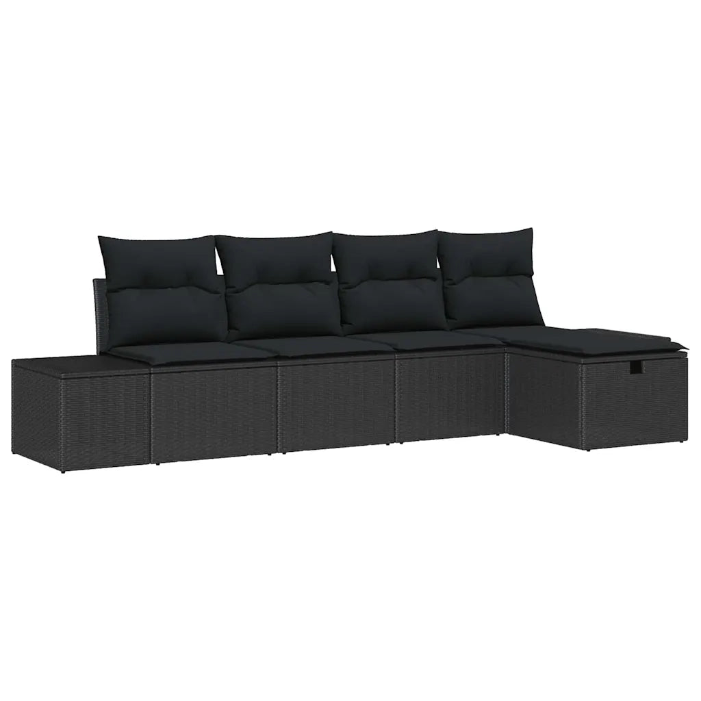 Set di divani con cuscino 6 pcs polyrattan