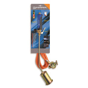 Cannello a Gas con Leva Fiamma Pilota e Tubo 5 Mt  Kemper