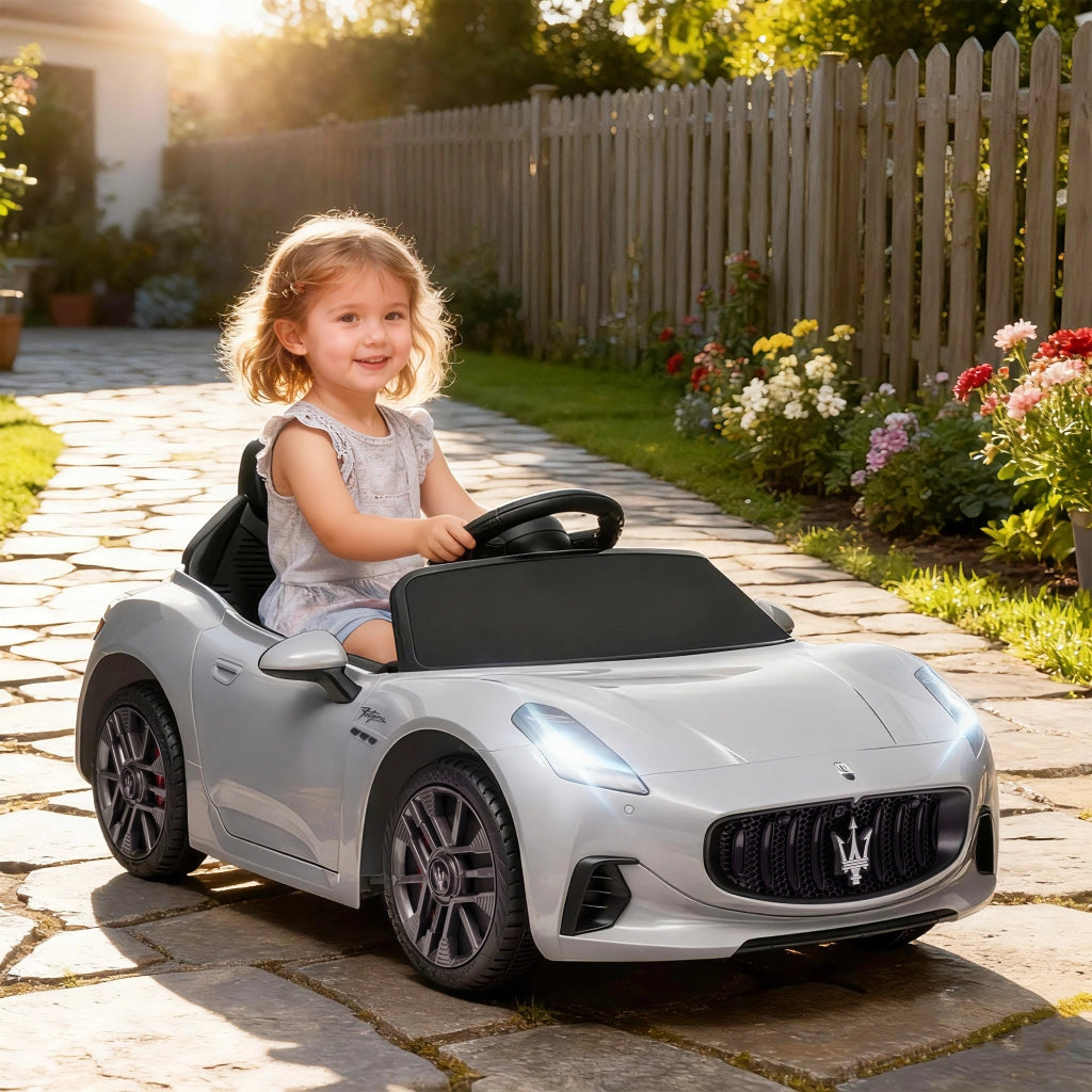 Macchina per Bambini 12V con Telecomando ¨C Minimal ¨C Grigio