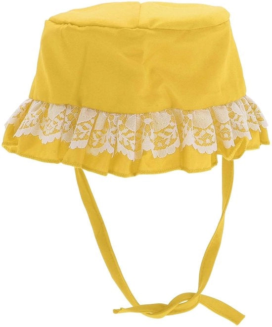 Cappello per Animali con Visiera Regolabile - Cappuccio per Cani in Poliestere Respirante - Accessorio per Cani con Cintura Comoda - Cappello per Animali con Finitura a Pizzo