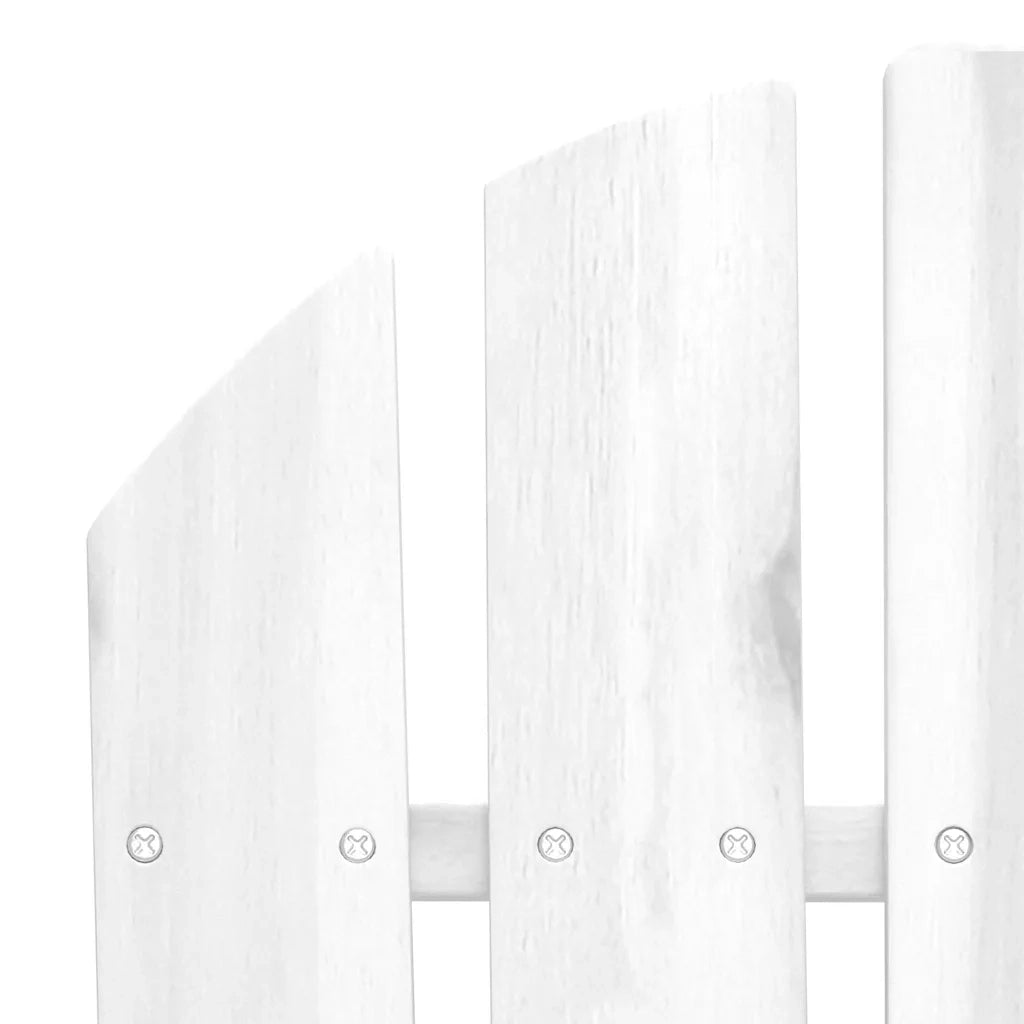 Sedia da Giardino in Legno Bianca 40860