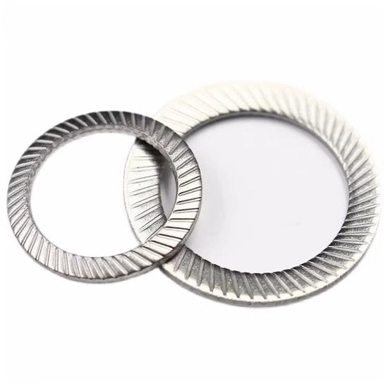 Borchie in Rostfreddo Acciaio - 40 pezzi - Chiavi a serraglio - Dischi di sicurezza - Viti M8 x 13 mm - Duraturo e Corrosione-resistente