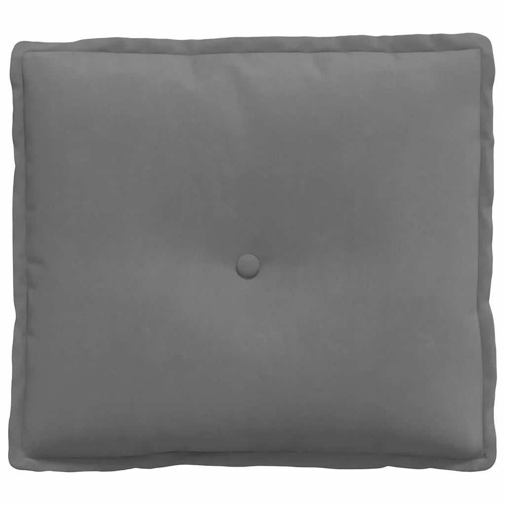 Cuscino per Schiena | Cuscino dorsale Grigio scuro 50 x 45 cm