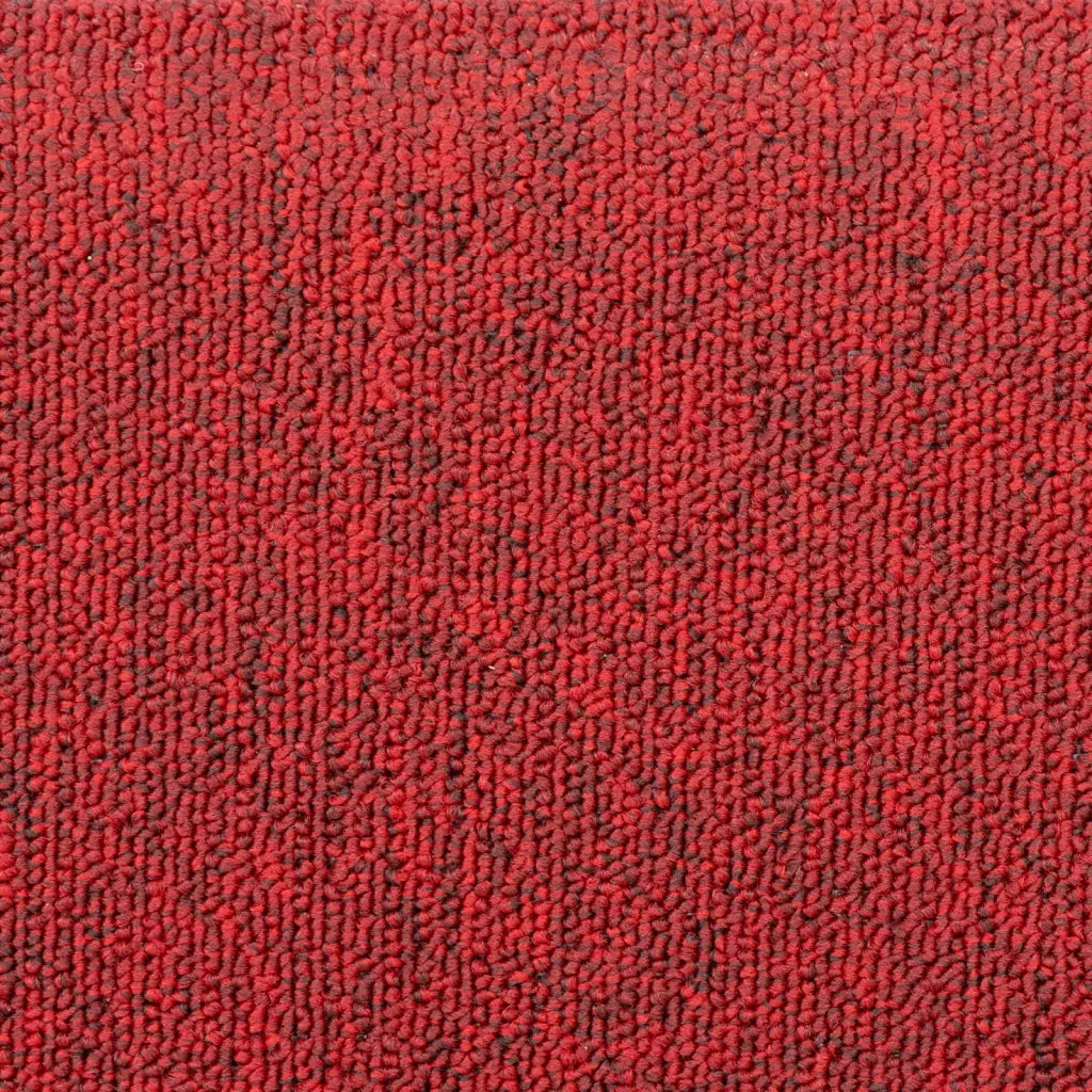 Tappetini per scale 10 pz 65x24x4 cm Rossi Semicircolari Grandi 149761