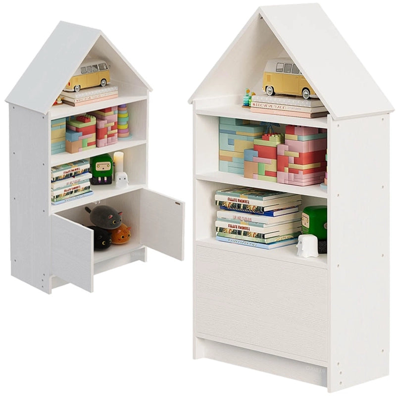 Scaffale a forma di casetta per bambini, 63 cm