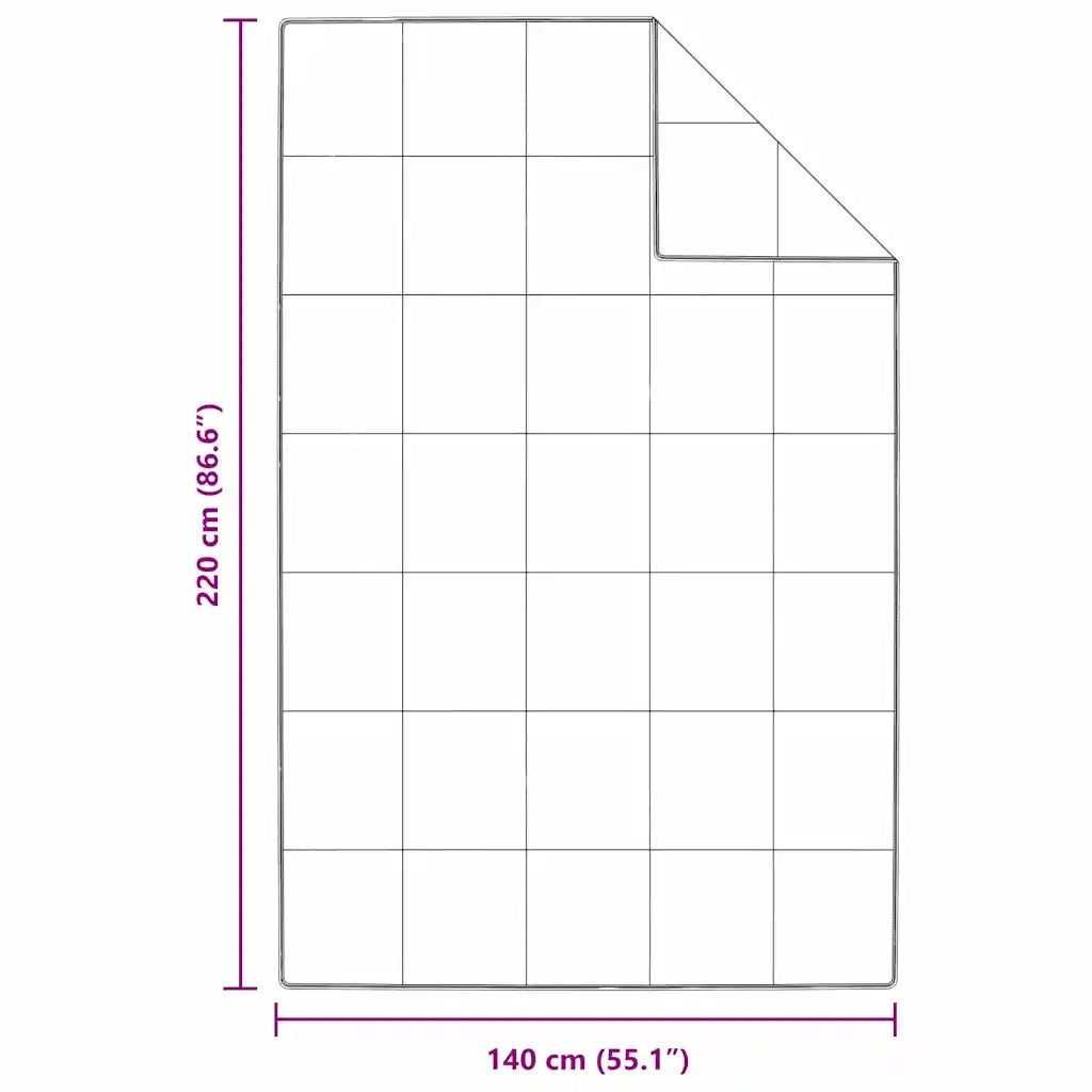 Piumone | Duvet Bianco 140 x 220 cm Piuma