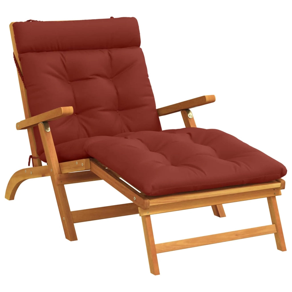 Cuscino per Lettino VIANEN 100% Poliestere Rosso 953922