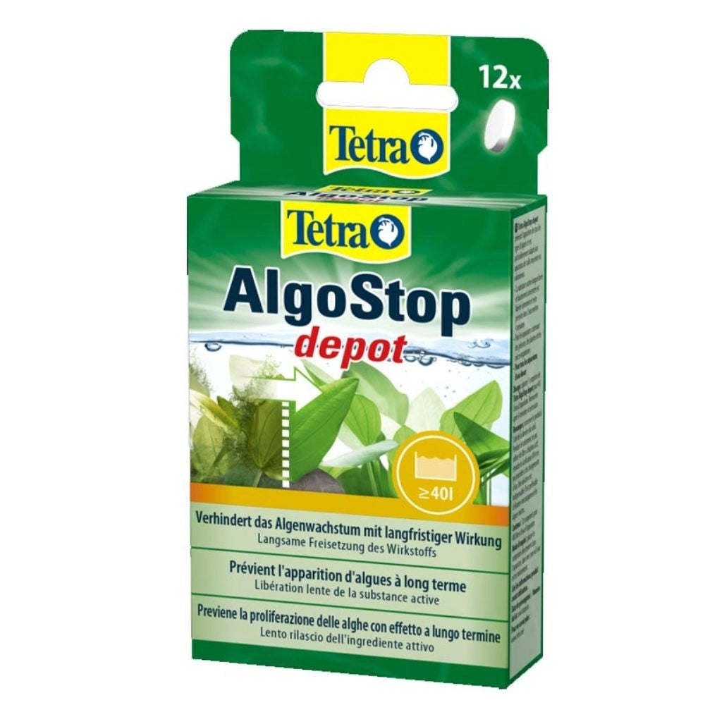 Tetra AlgoStop Depot 12 Compresse  - Con Princio Attivo Anti Alghe a Lento rilascio