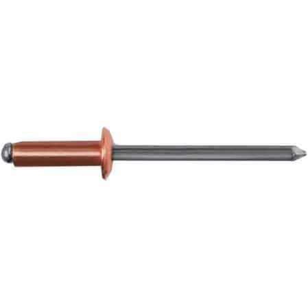 RIVETTO A STRAPPO 'RAME' 3,2x9 mm - Confezione 100 pezzi