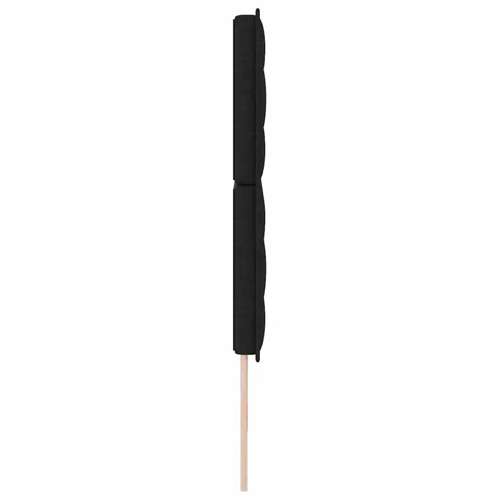 Testiera Nero 180 cm Tessuto 3337700