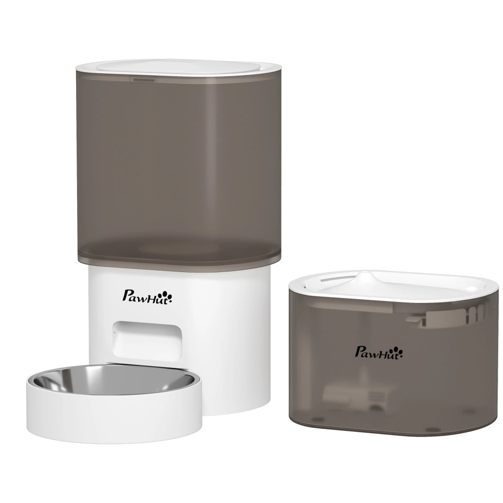 Dispensatore Cibo per Gatti e Cani 3L App ¨C zephmum ¨C LED