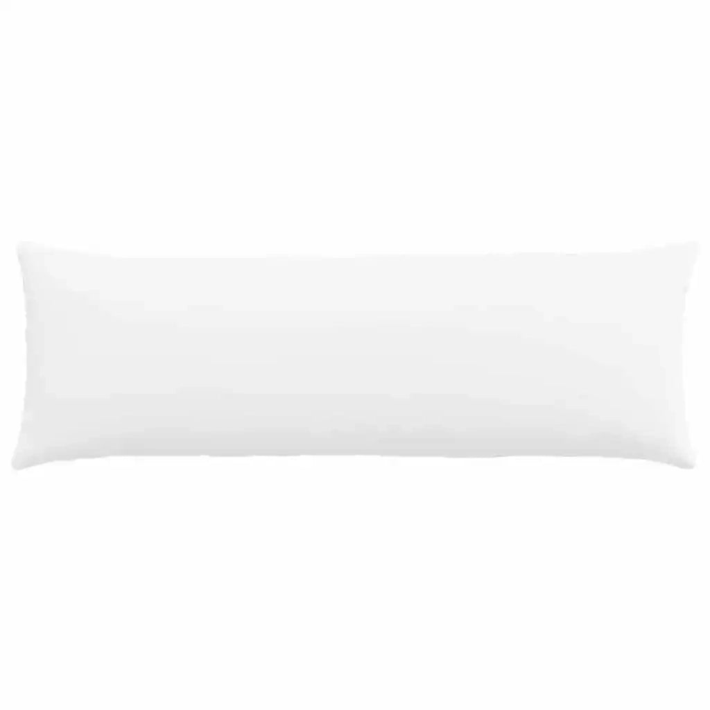 Cuscini da Divano 2 pcs Bianco 120 x 40 cm Tessuto 42013793