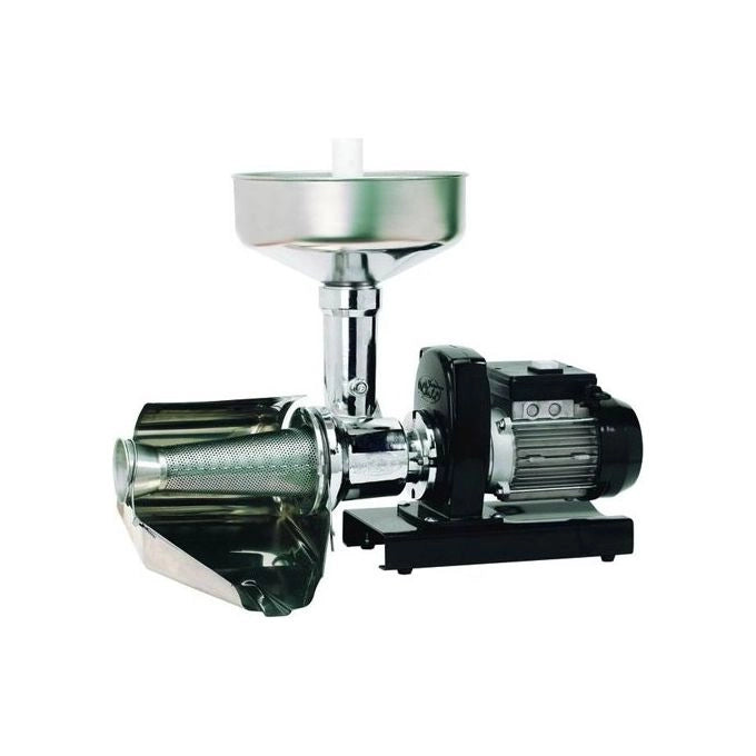 Pavi SM5-113 Spremipomodoro Elettrico con Motoriduttore 370 W 250 Kg-h Inox Made in Italy