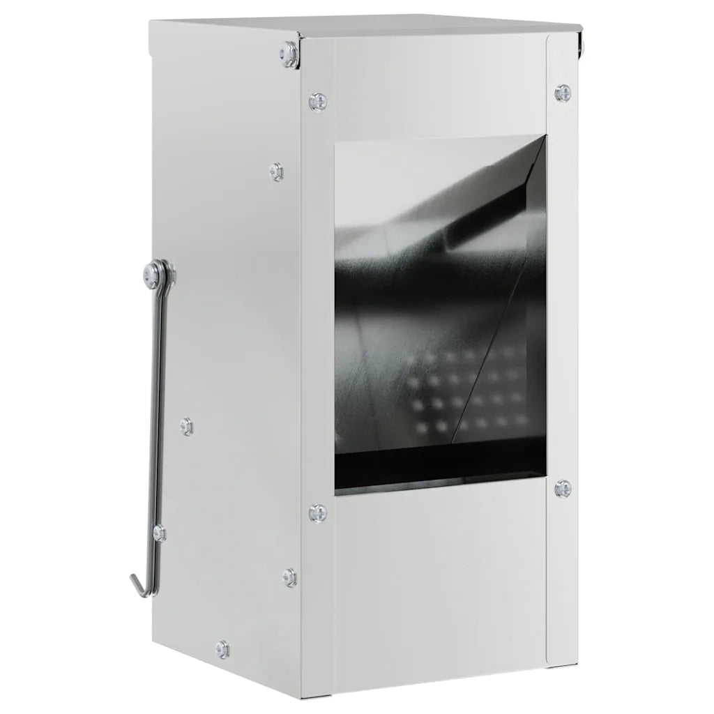 Mangiatore per conigli Argento 12,5 x 12,5 x 25 cm 874587