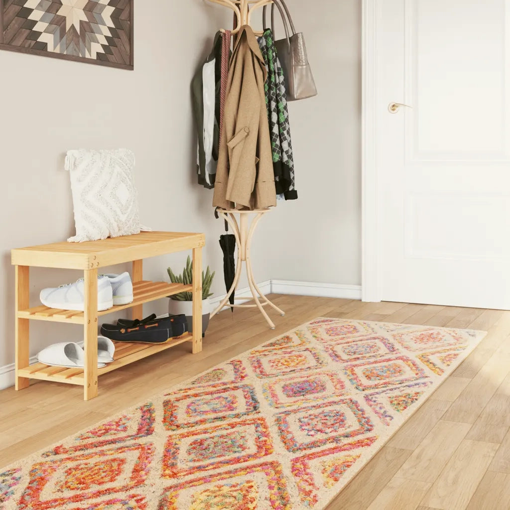 Tappeto del soggiorno | Tappeto Lavabile Multicolore 80x300 cm
