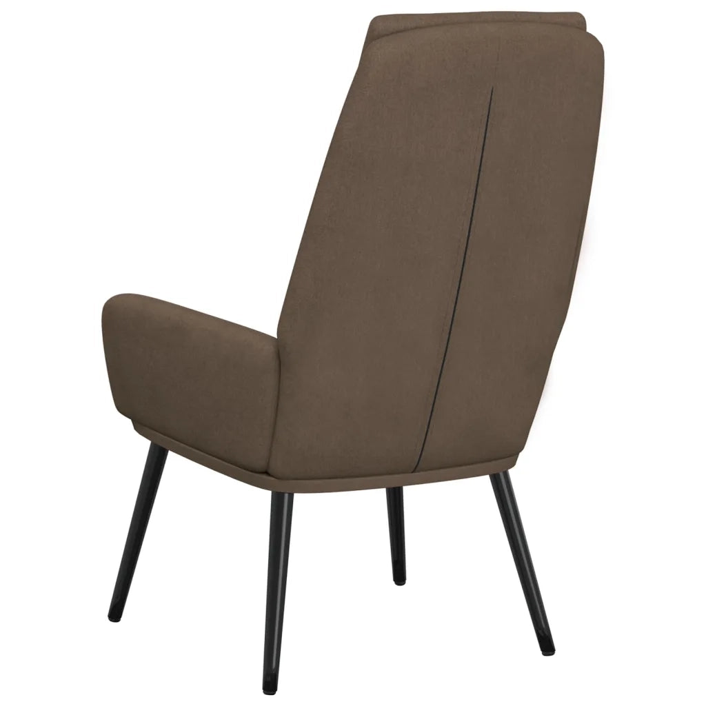 Sedia Relax Tortora in Tessuto 341321